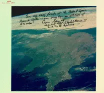 Owen Garriott's view from Skylab
