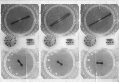 Sputnik 1 as seen by a Cathode ray direction
finder