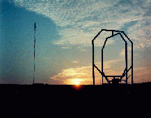 Sunset at the Chilton site