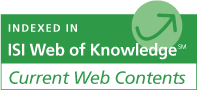 Indexed in ISI Web of Knowledge, Current Web Contents