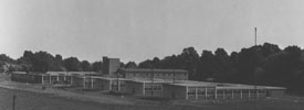 North view of
										the new buildings at Ditton Park.1956.