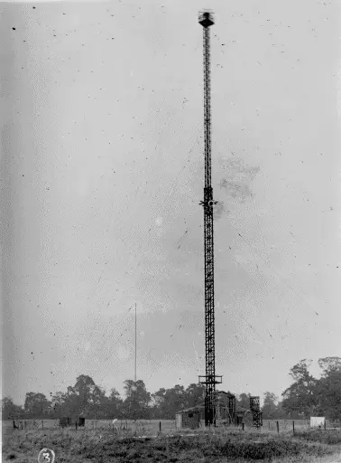 The 220ft Tower before the fire in 1927