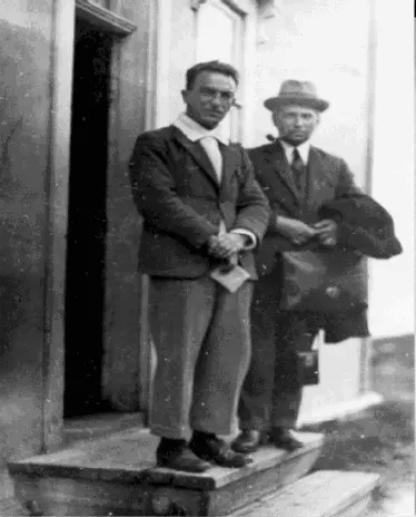 W.C. Brown and E.V. Appleton in Tromso for the IPY 1932